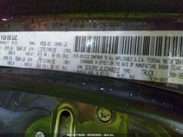3C6UR5CJ6JG348222 RAM 2500 Tradesman