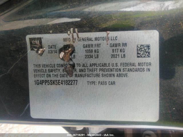 1G4PP5SK5E4182277 Buick Verano