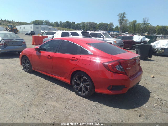 2019 HONDA CIVIC SEDAN SPORT VIN: 2HGFC2E82KH583943