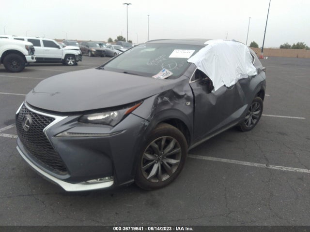 2015 LEXUS NX 200T F SPORT VIN: JTJYARBZ8F2002265