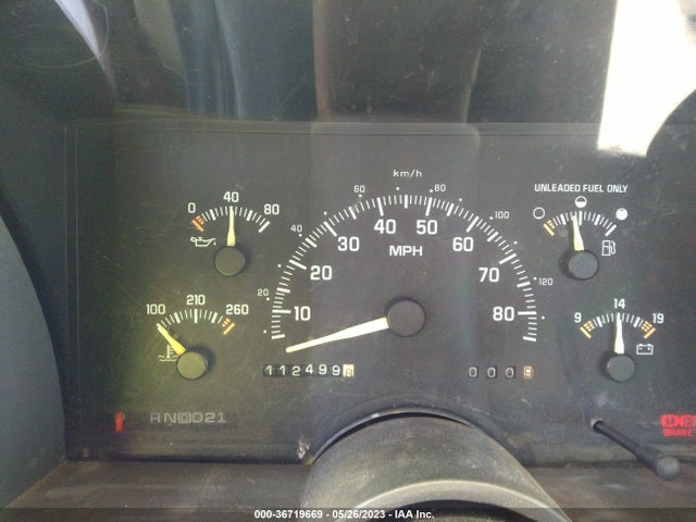 1994 GMC SIERRA C1500 VIN: 2GTEC19K9R1576419