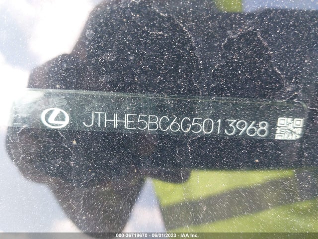 Lexus RC 350 2016 JTHHE5BC6G5013968 Image 11