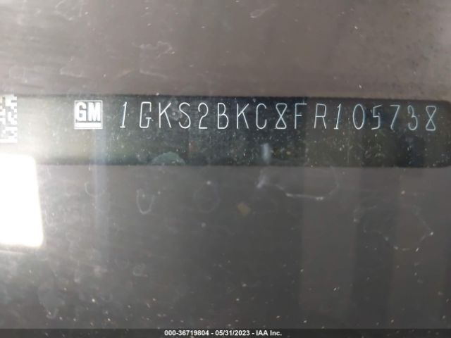 1GKS2BKC8FR105738 GMC YUKON SLT