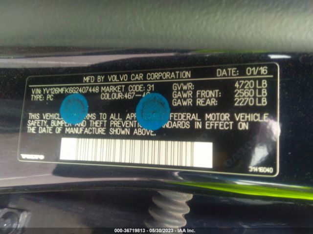 YV126MFK6G2407448 Volvo S60 T5 Drive-e Premier