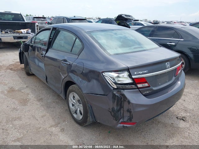 Honda Civic Sedan Lx 2015 19XFB2F50FE065465 Image 3