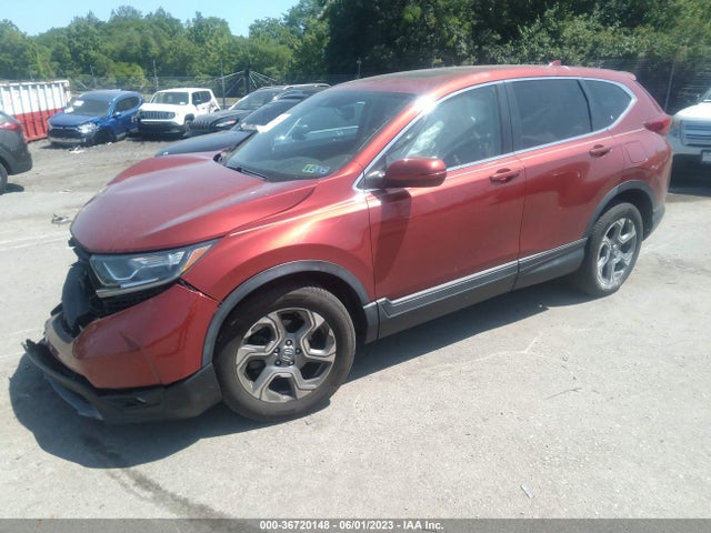 Honda Cr-v Ex-l 2017 2HKRW2H87HH641401 Image 2