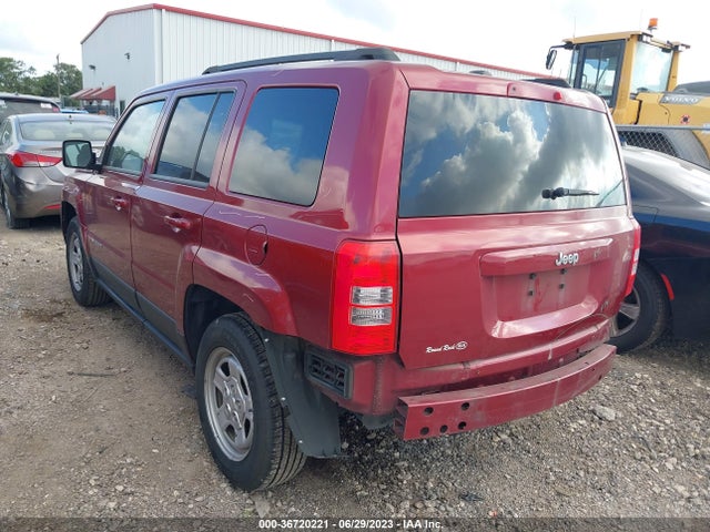 2014 JEEP PATRIOT SPORT VIN: 1C4NJPBA0ED662596
