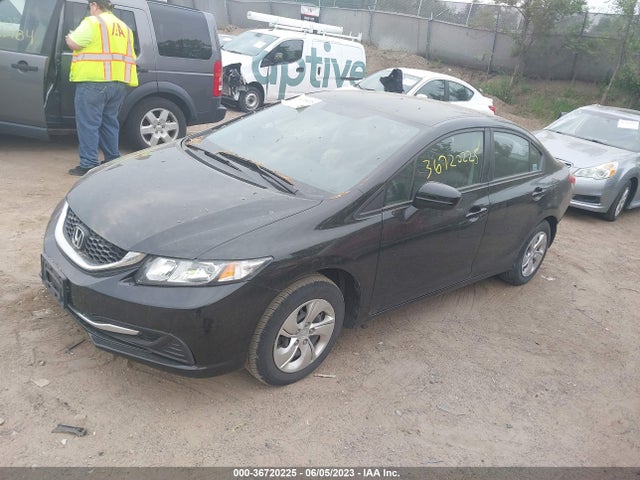 Honda Civic Sedan Lx 2015 19XFB2F50FE091340 Image 2