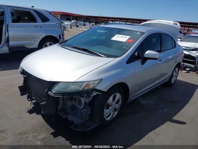Honda Civic Sedan Lx 2014 19XFB2F56EE029665 Image 2