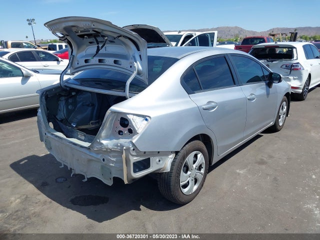 Honda Civic Sedan Lx 2014 19XFB2F56EE029665 Image 4