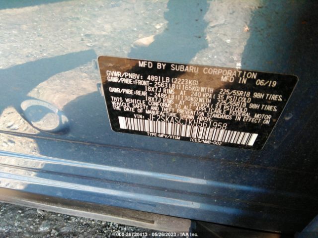 JF2SKASC1KH561958 Subaru Forester Limited