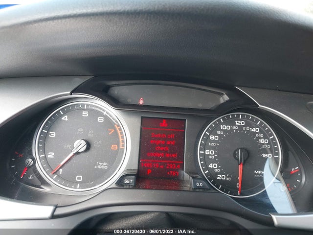 2011 AUDI A4 2.0T PREMIUM PLUS VIN: WAUEFAFL9BN049177