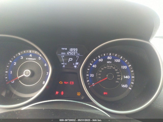 2012 HYUNDAI ELANTRA LIMITED PZEV VIN: KMHDH4AE2CU245175
