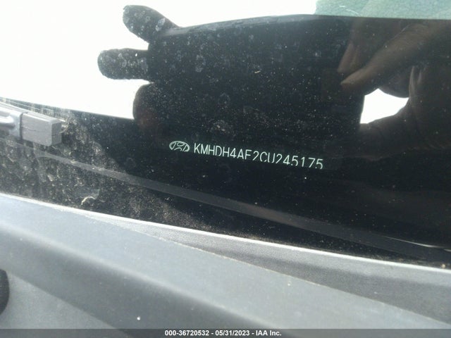 2012 HYUNDAI ELANTRA LIMITED PZEV VIN: KMHDH4AE2CU245175