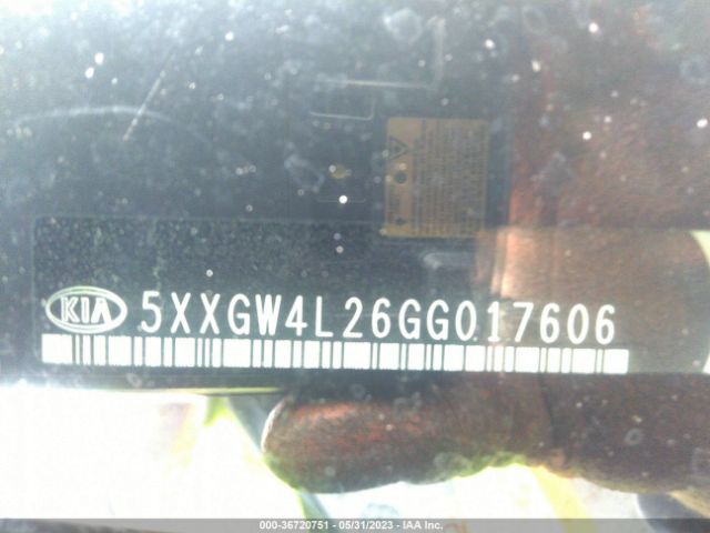 5XXGW4L26GG017606 KIA Optima Sx Turbo