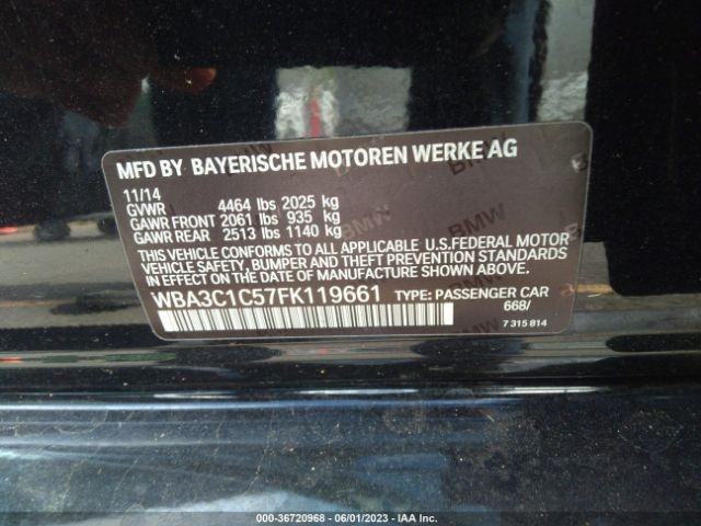 WBA3C1C57FK119661 BMW 3 Series 328i
