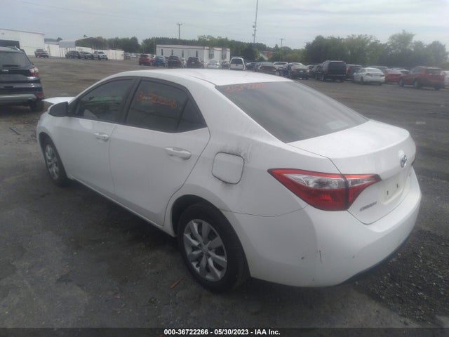 2016 TOYOTA COROLLA L/LE/S/S PLUS/LE PLUS VIN: 2T1BURHEXGC569830