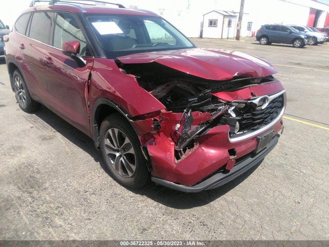 Toyota Highlander Xle 2021 5TDHZRBH7MS540626 Image 7