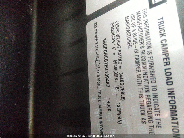 Chevrolet Silverado 1500 Lt 2014 3GCPCREC1EG139487 Image 9