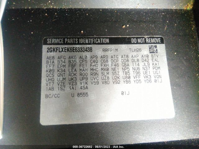 2GKFLXEK6E6333438 GMC Terrain Slt