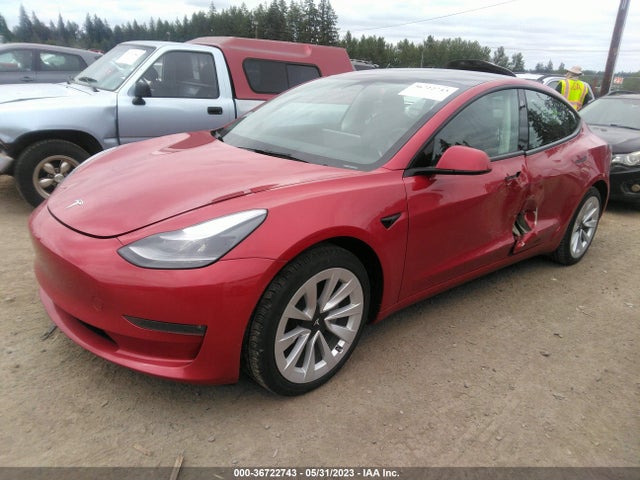 Tesla Model 3 Long Range 2022 5YJ3E1EB2NF265400 Image 2