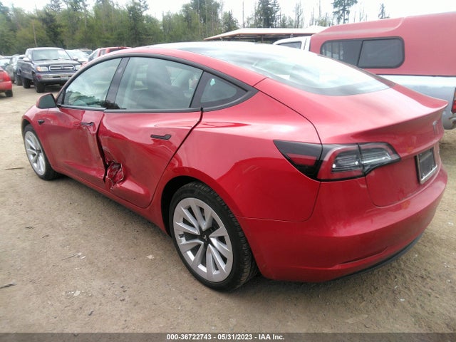 Tesla Model 3 Long Range 2022 5YJ3E1EB2NF265400 Image 3