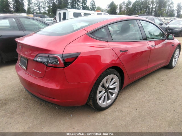 Tesla Model 3 Long Range 2022 5YJ3E1EB2NF265400 Image 4