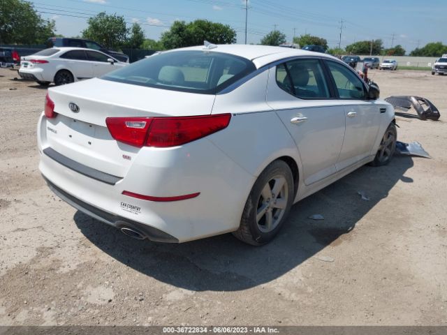 KNAGM4A74F5531958 KIA Optima Lx