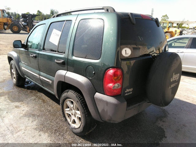2003 JEEP LIBERTY SPORT VIN: 1J4GL48K03W555092