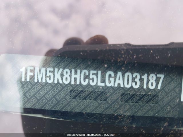 1FM5K8HC5LGA03187 Ford Explorer Platinum