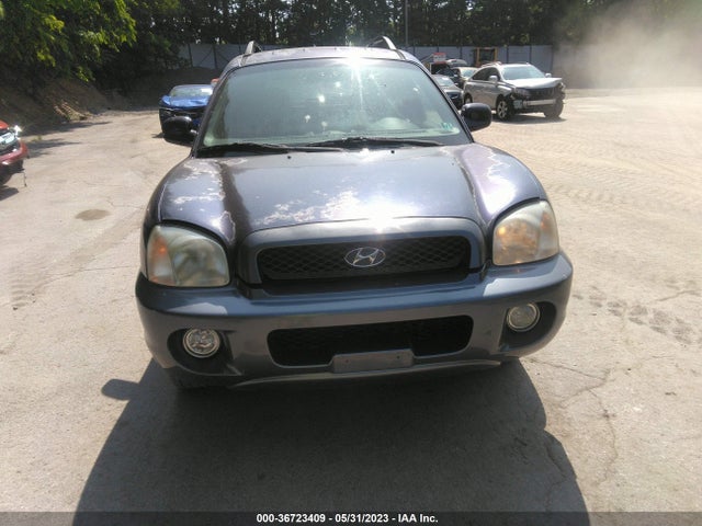 2004 HYUNDAI SANTA FE GLS VIN: KM8SC73DX4U788030
