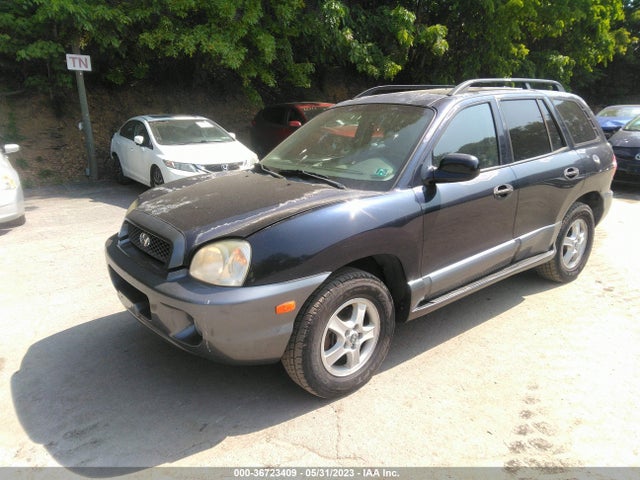 2004 HYUNDAI SANTA FE GLS VIN: KM8SC73DX4U788030