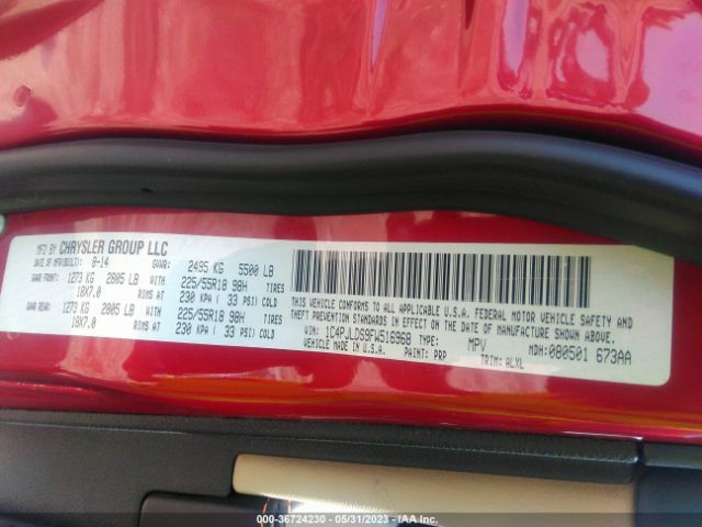 1C4PJLDS9FW516968 Jeep Cherokee Limited