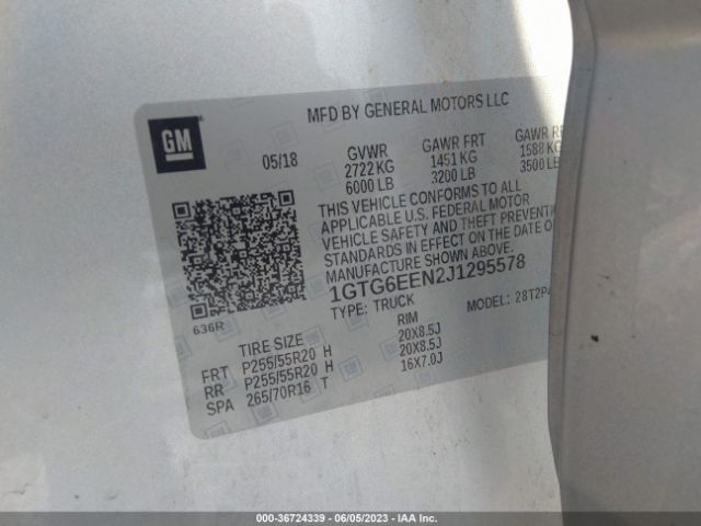 1GTG6EEN2J1295578 GMC Canyon 4wd Denali