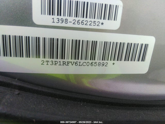Toyota Rav4 Xle 2020 2T3P1RFV6LC065892 Image 10
