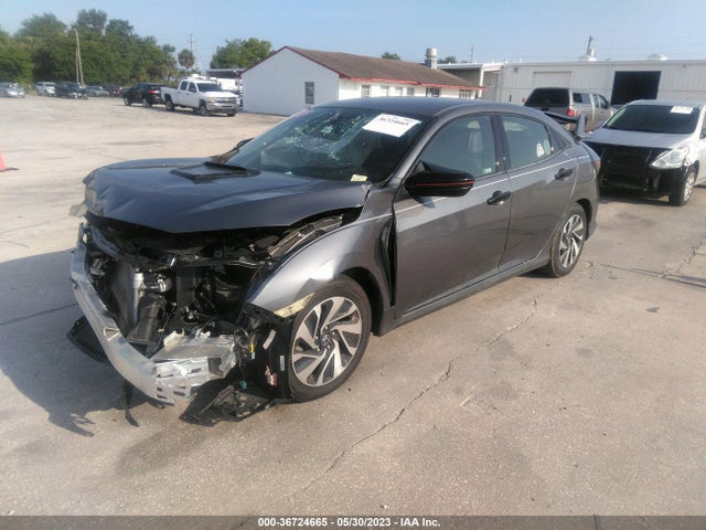 Honda Civic Hatchback Lx 2018 SHHFK7H27JU221731 Image 2
