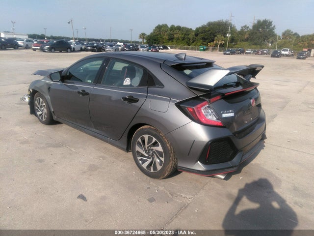 Honda Civic Hatchback Lx 2018 SHHFK7H27JU221731 Image 3