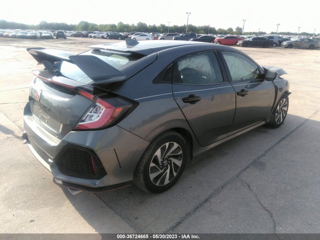 Honda Civic Hatchback Lx 2018 SHHFK7H27JU221731 Image 4