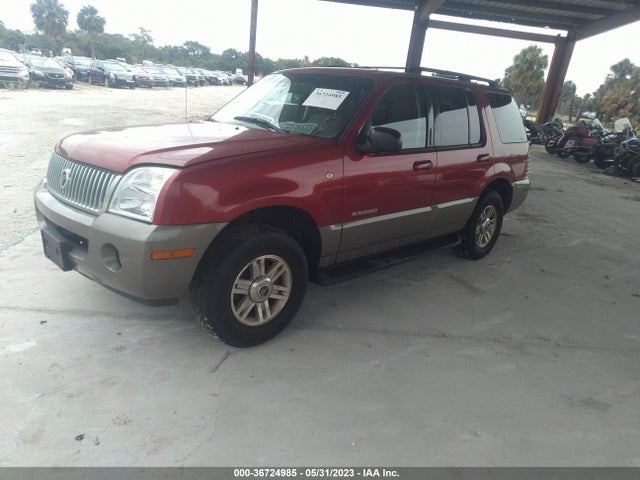 2002 MERCURY MOUNTAINEER VIN: 4M2ZU86EX2UJ32170