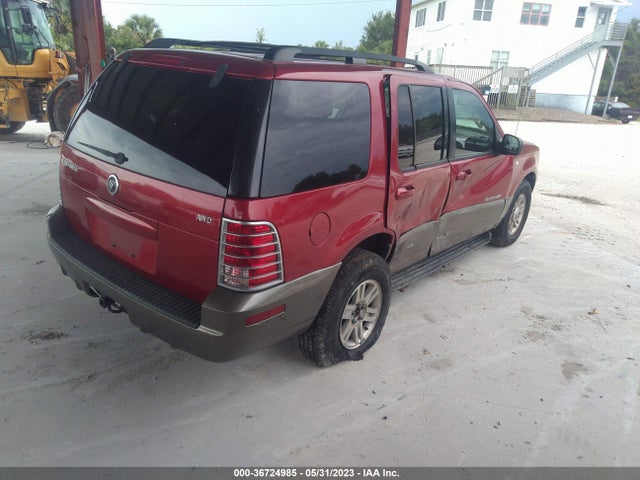 2002 MERCURY MOUNTAINEER VIN: 4M2ZU86EX2UJ32170