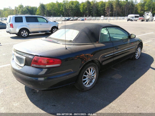 Продаж на аукціоні авто 2002 Chrysler Sebring Limited, vin: 1C3EL65R82N201307, номер лоту: 36725136