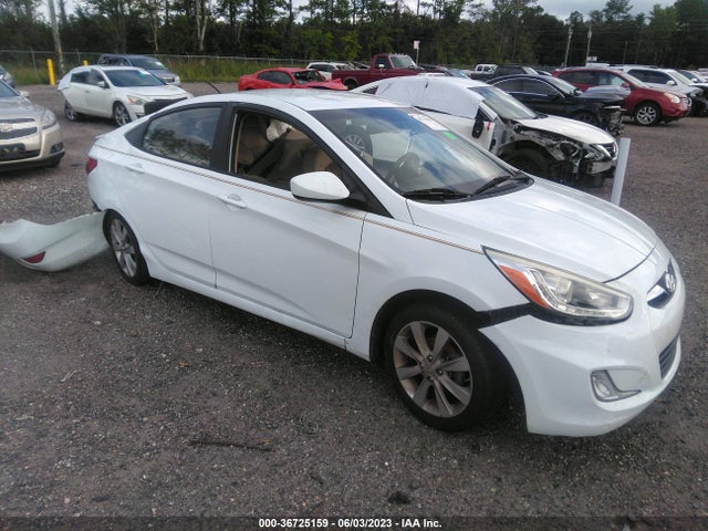 2014 HYUNDAI ACCENT GLS VIN: KMHCU4AE5EU737807