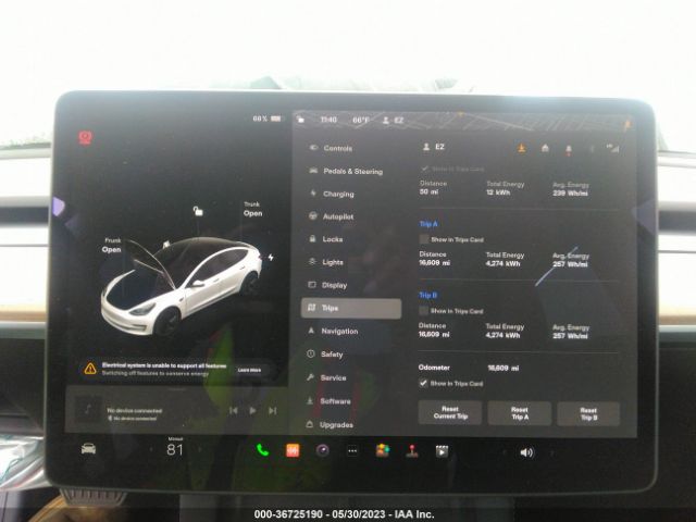 5YJ3E1EA0NF116958 Tesla MODEL 3