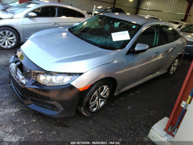 Honda Civic Sedan Lx 2017 2HGFC2F51HH550638 Image 2