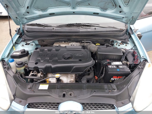 2008 HYUNDAI ACCENT GS VIN: KMHCM36CX8U058167