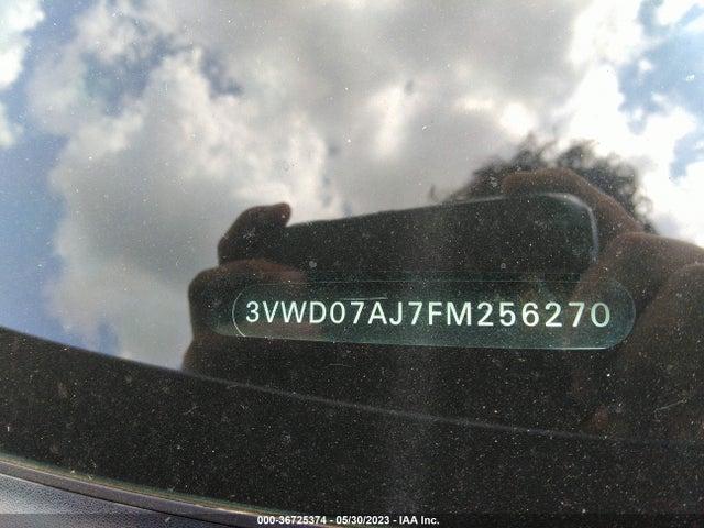 3VWD07AJ7FM256270 Volkswagen Jetta Sedan 1.8t Se