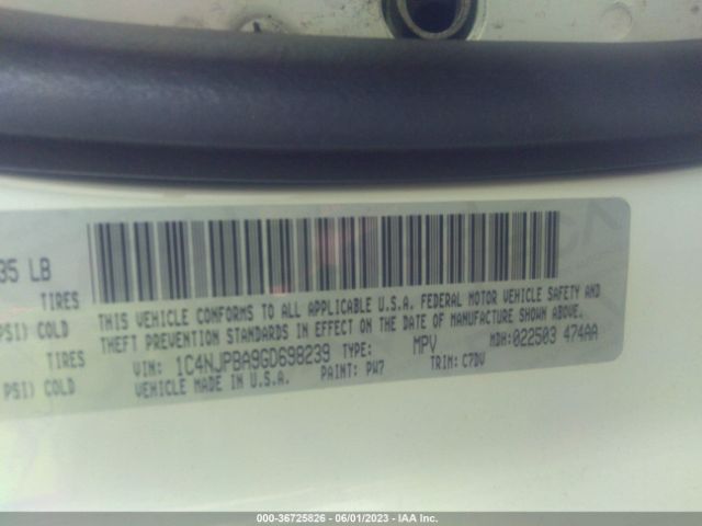 1C4NJPBA9GD698239 Jeep Patriot Sport