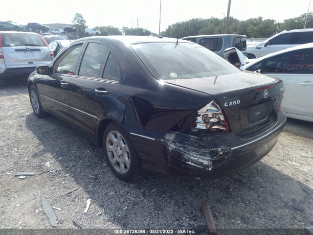 2006 MERCEDES-BENZ C-CLASS LUXURY VIN: WDBRF92H96F788407
