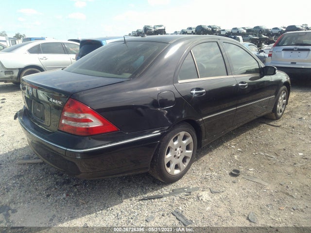2006 MERCEDES-BENZ C-CLASS LUXURY VIN: WDBRF92H96F788407