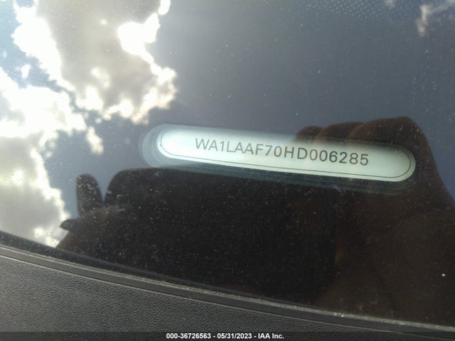WA1LAAF70HD006285 Audi Q7 Premium Plus
